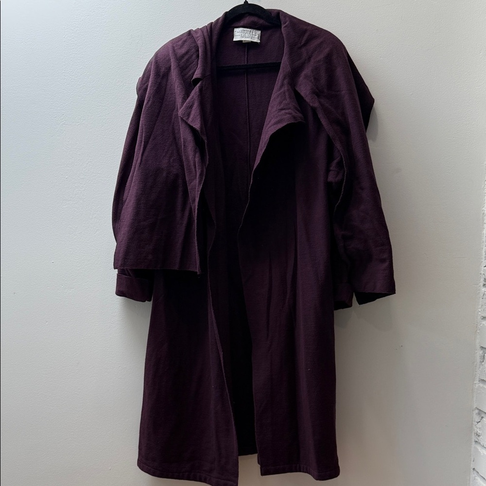 Michele Rich Plum Trench Coat